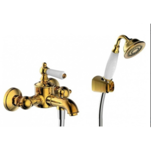 Смеситель для ванны с коротким изливом Bravat ART RIVER F675109U-B