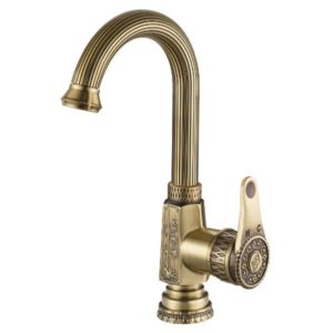 Смеситель для умывальника ZorG Antic A 410U-BR