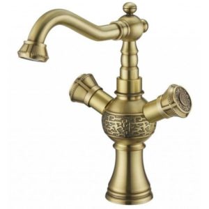 Смеситель для умывальника ZorG Antic A 5006U-BR