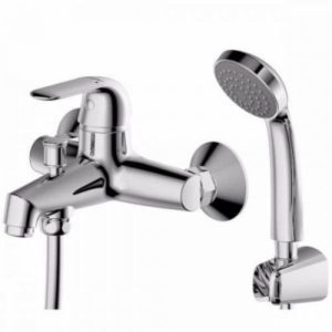 Смеситель для ванны с коротким изливом Bravat SIMPLE F6135193CP-B-RUS