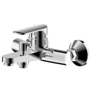 Смеситель для ванны с коротким изливом Bravat Louise F6191183CP-01-RUS