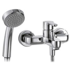 Смеситель для ванны с коротким изливом Bravat Stream F63783C-B