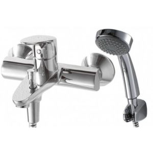 Смеситель для ванны с коротким изливом Bravat Drop F64898C-B