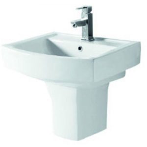 Умывальник Porta Comfort с полупьедесталом