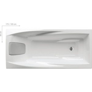 Акриловая ванна Ravak You 175x85 (сифон автомат)