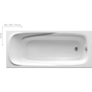 Акриловая ванна Ravak Vanda II 150x70 (сифон автомат)