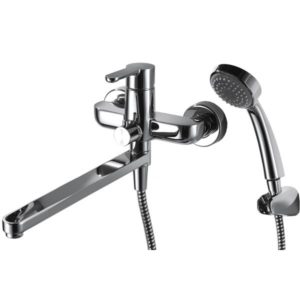 Смеситель для ванны с длинным изливом Bravat STREAM F63783C-L