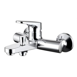 Смеситель для ванны с коротким изливом Bravat ELER F6191238CP-01-RUS