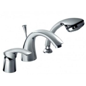 Смеситель на борт ванны на 3 отверстия Armatura Ametyst 405-214-00