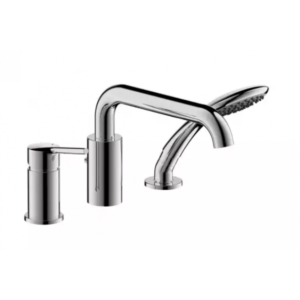 Смеситель на борт ванны на 3 отверстия Bravat Angel F5172217CP-1-RUS