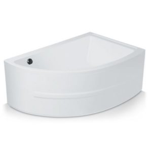 Акриловая ванна Poolspa Klio Asym 150x100 (сифон автомат)