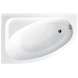 Акриловая ванна Besco Cornea 150x100 L/R (сифон автомат)