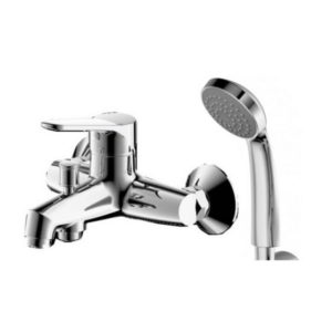 Смеситель для ванны Bravat Emeralda F6135147CP-B-RUS с душевым комплектом